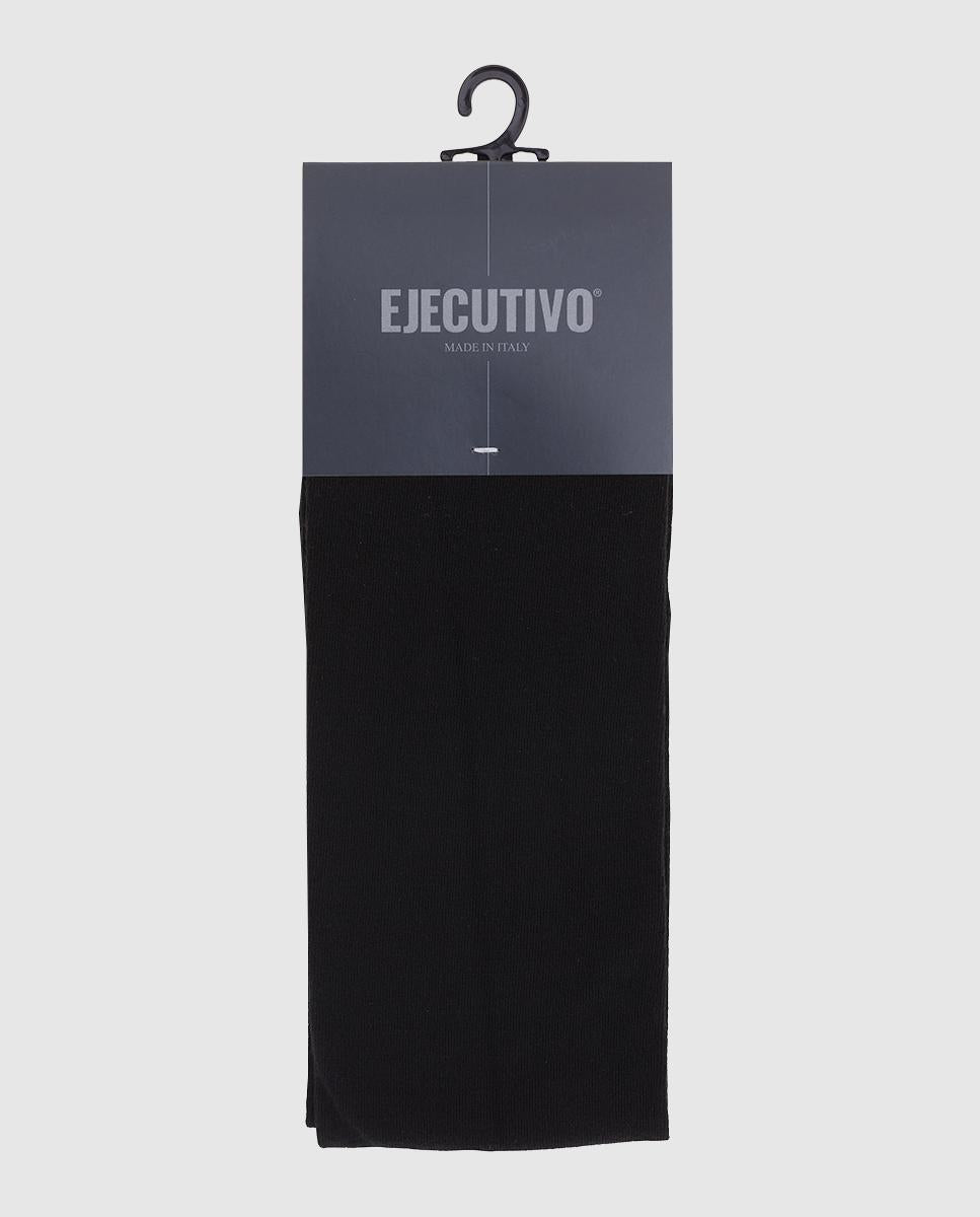 Calcetines microchasmere altos en negro
