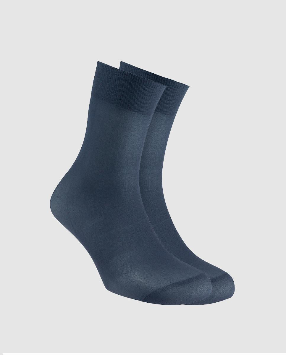 Calcetines cortos en gris